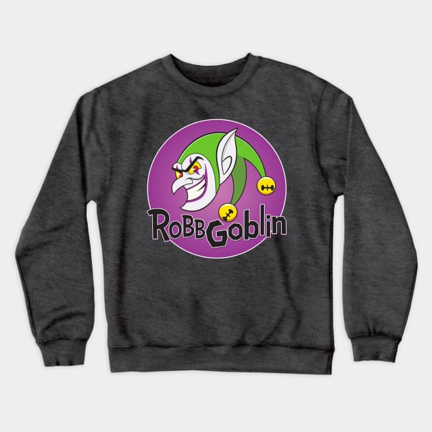 RobbGoblin logo Crewneck Sweatshirt by Robbgoblin